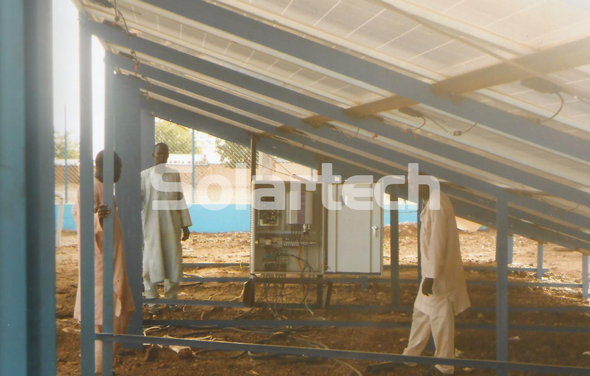 3044永利光伏扬水系统为尼日利亚提供生活供水保障